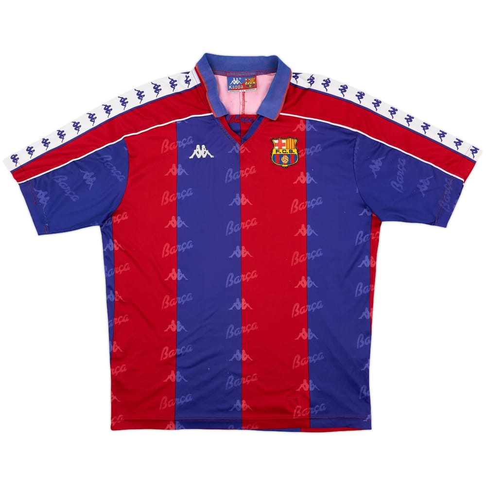 1992-95 Barcelona Home Shirt - 7/10 - (L)