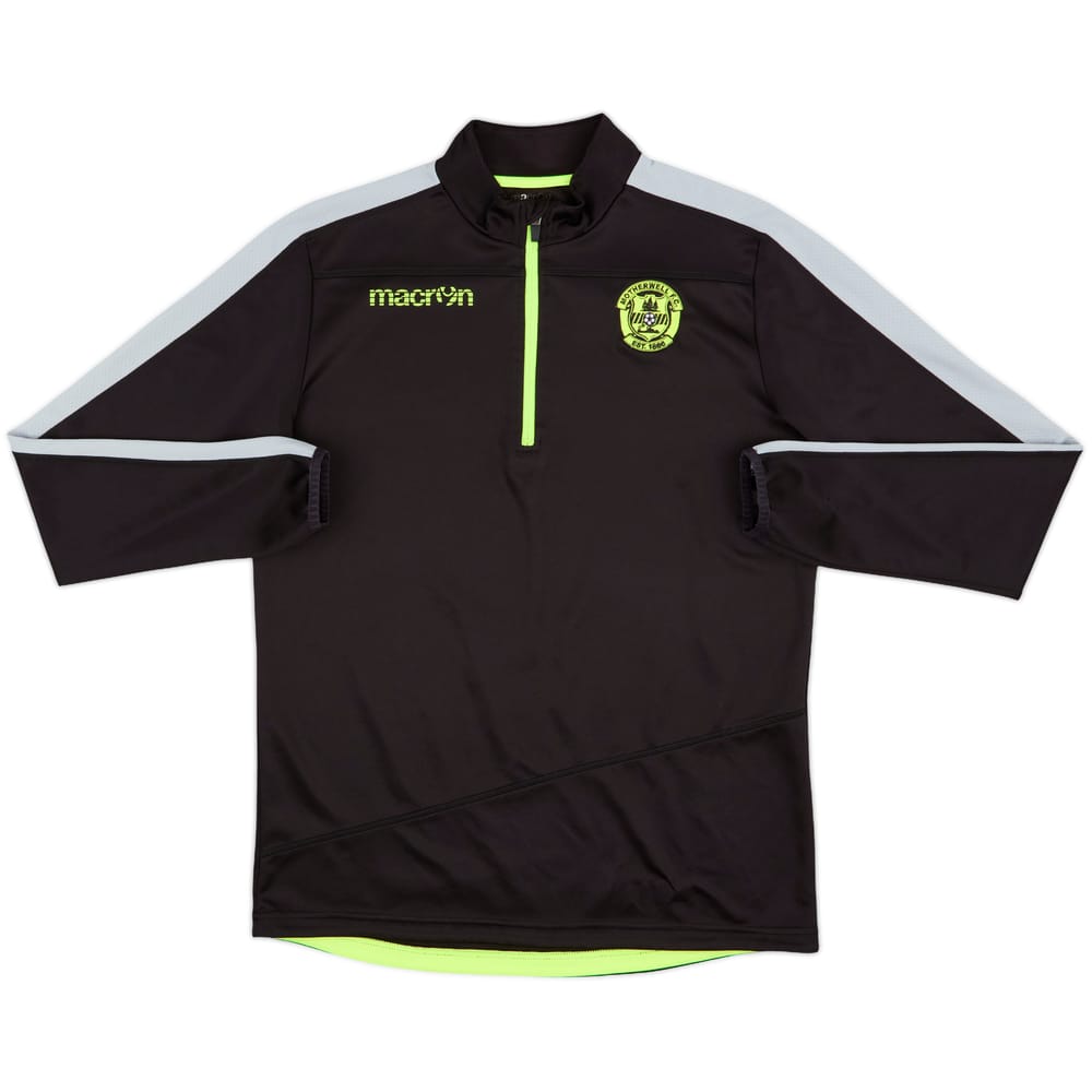 2014-15 Motherwell Macron 1/4 Zip Drill Top - 8/10 - (XL)