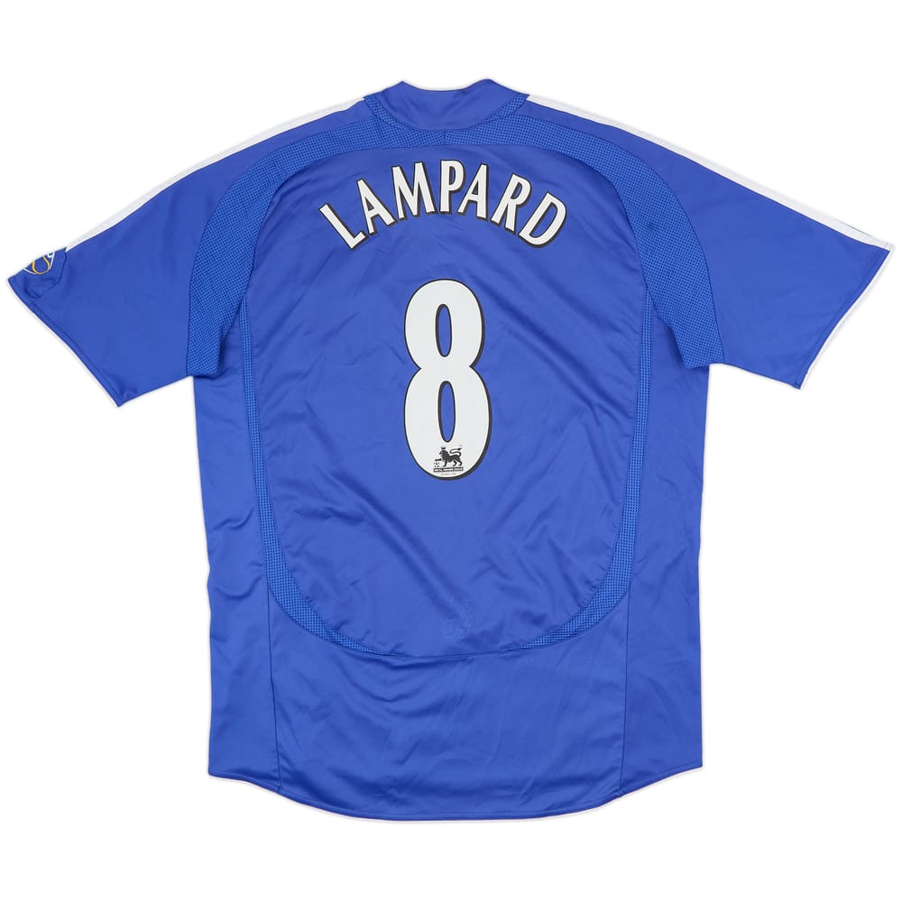 2006-08 Chelsea Home Shirt Lampard #8 - 6/10 - (L)