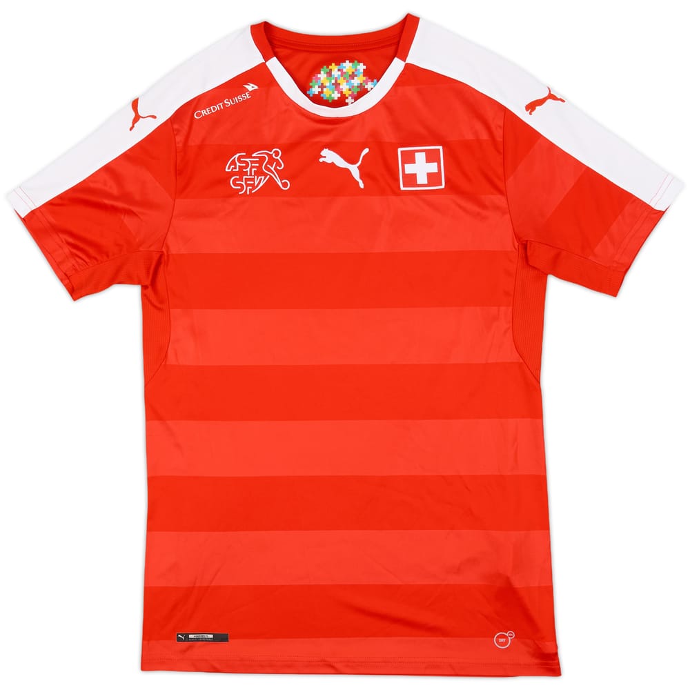 2016-17 Switzerland Home Shirt - 8/10 - (S)