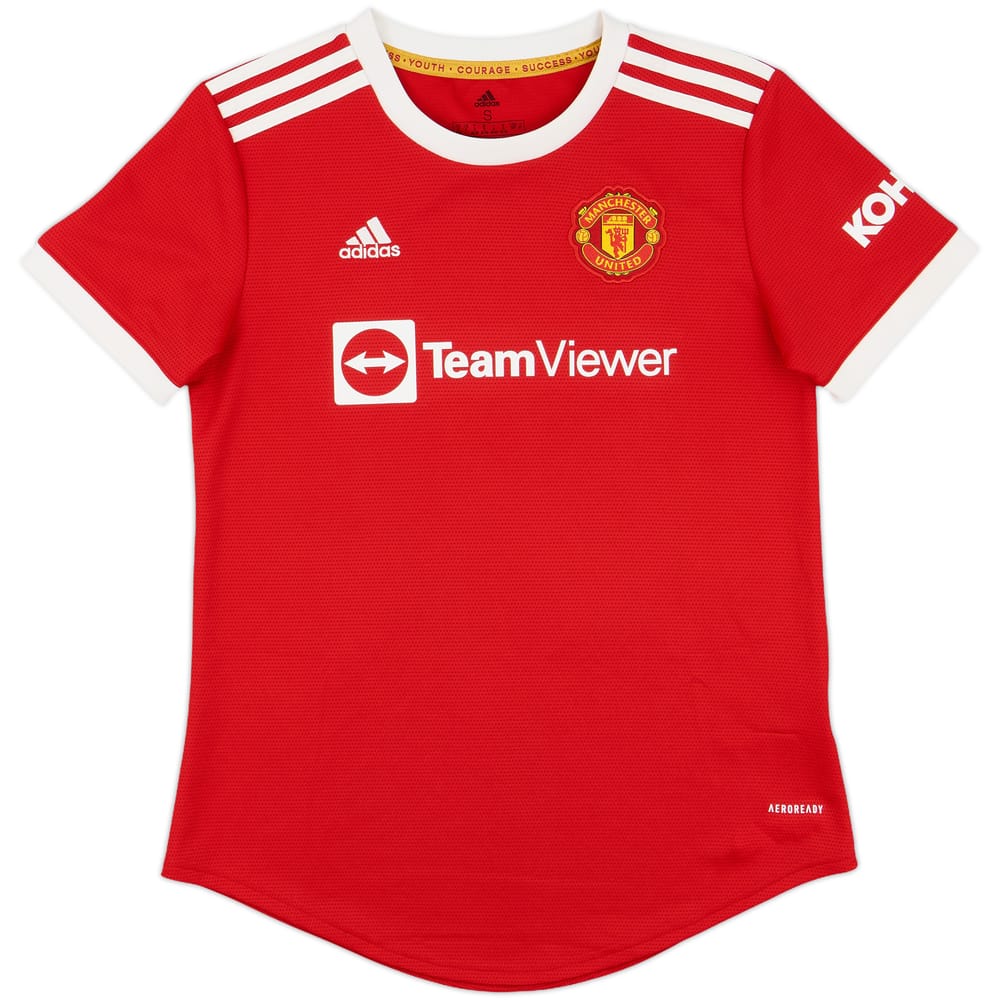 2021-22 Manchester United Home Shirt - 9/10 - (Women's S)