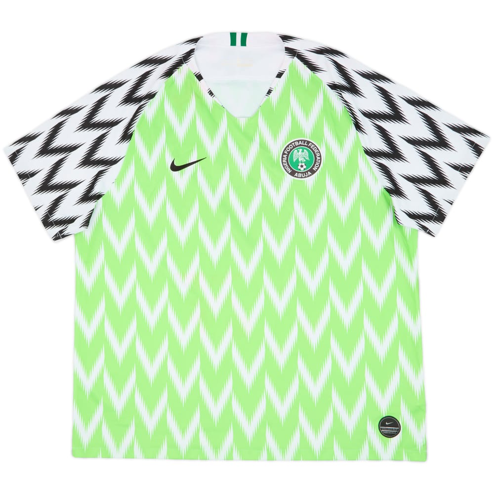 2018-19 Nigeria Home Shirt - 9/10 - (XXL)