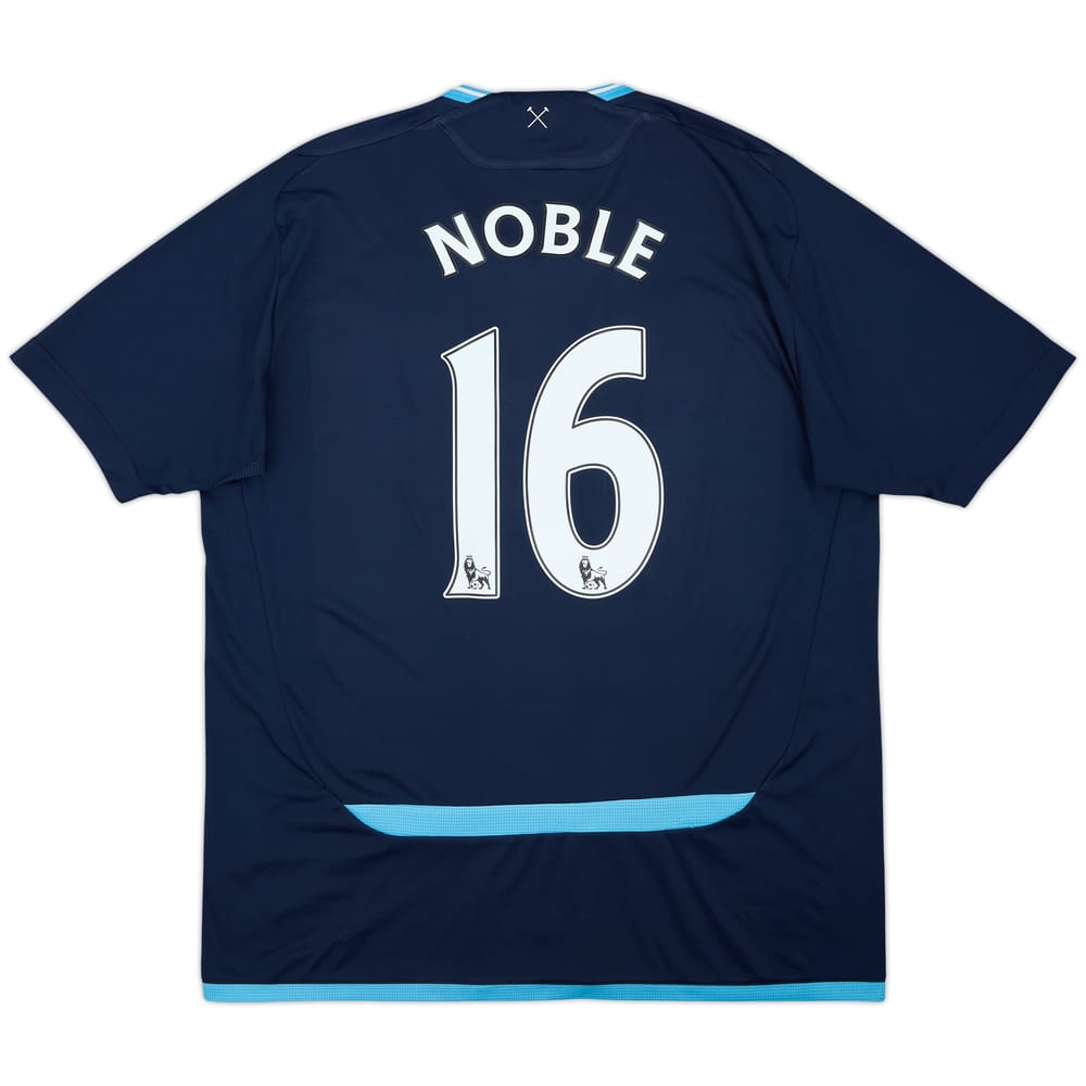 2009-10 West Ham Away Shirt Noble #16 - 9/10 - (XXL)