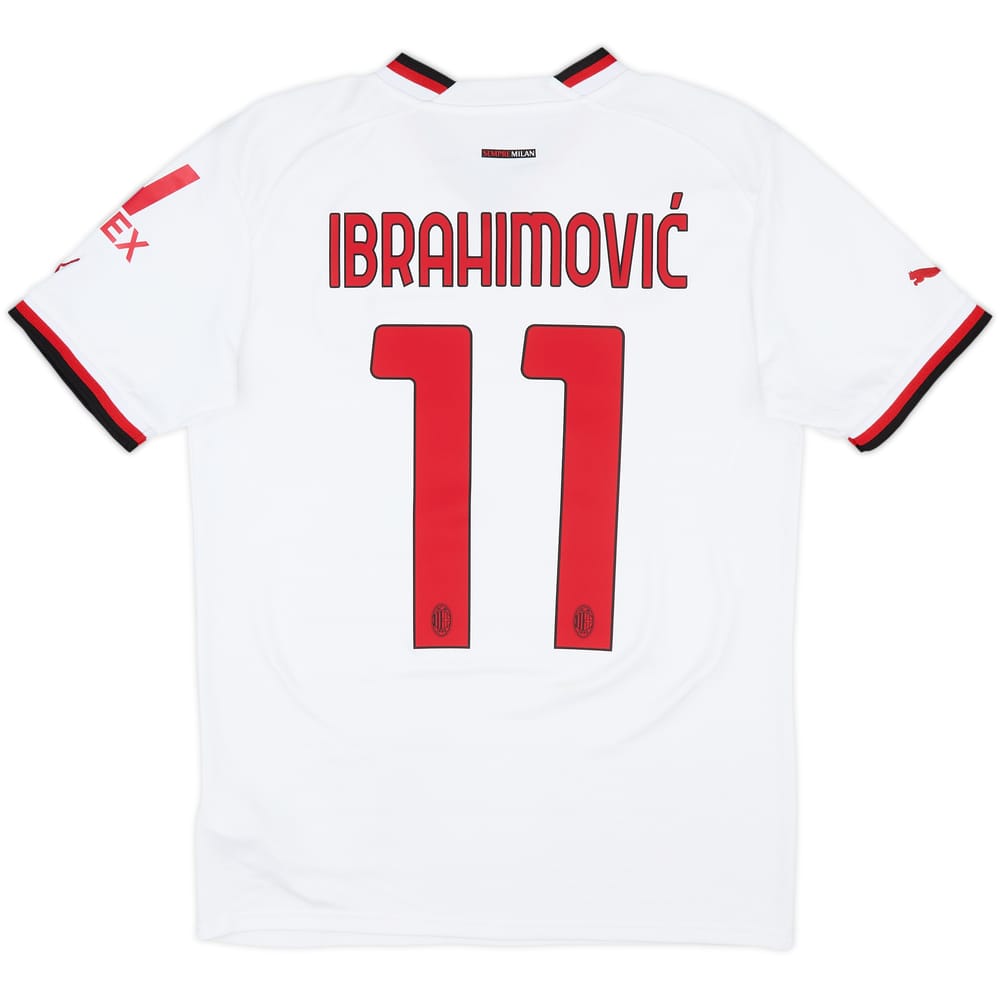 2022-23 AC Milan Away Shirt Ibrahimovic #11 - 8/10 - (S)