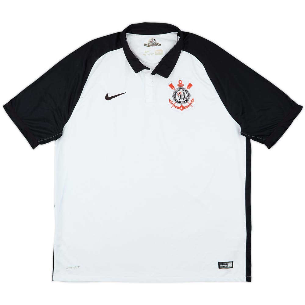 Camiseta de local del Corinthians 2015 - 8/10 - (XXL)