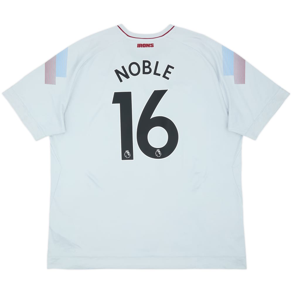 2018-19 West Ham Third Shirt Noble #16 - 8/10 - (3XL)