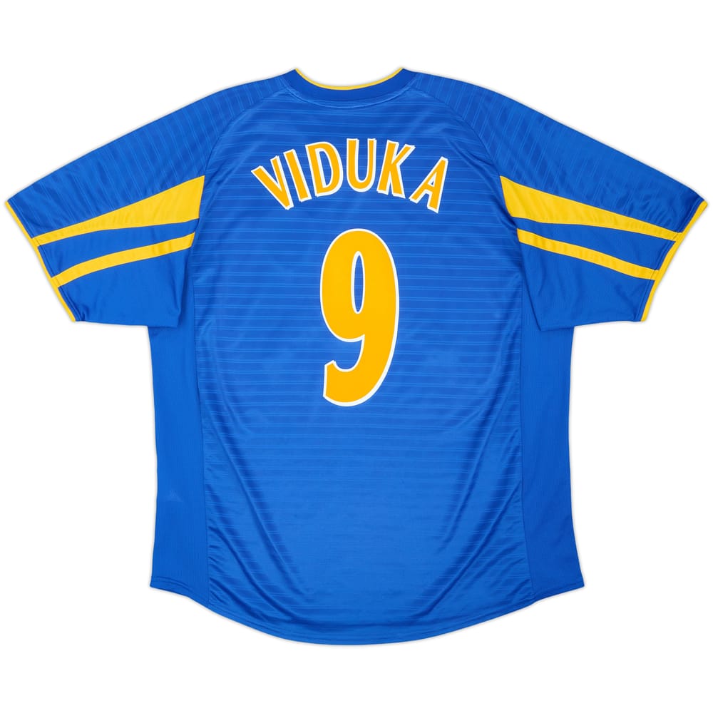 2001-03 Leeds United Away Shirt Viduka #9 - 8/10 - (XL)