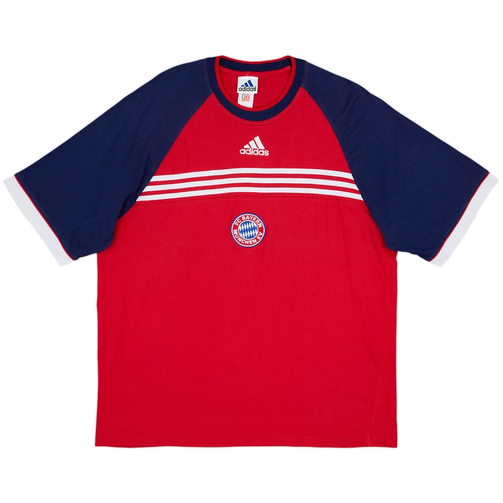 1998-99 Bayern Munich adidas Cotton Tee - 8/10 - (XL/XXL)