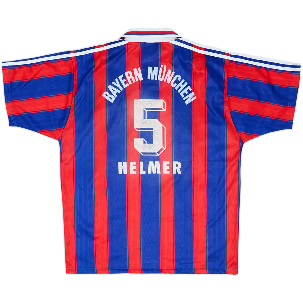 1995-97 Bayern Munich Home Shirt Helmer #5 - 5/10 - (L)