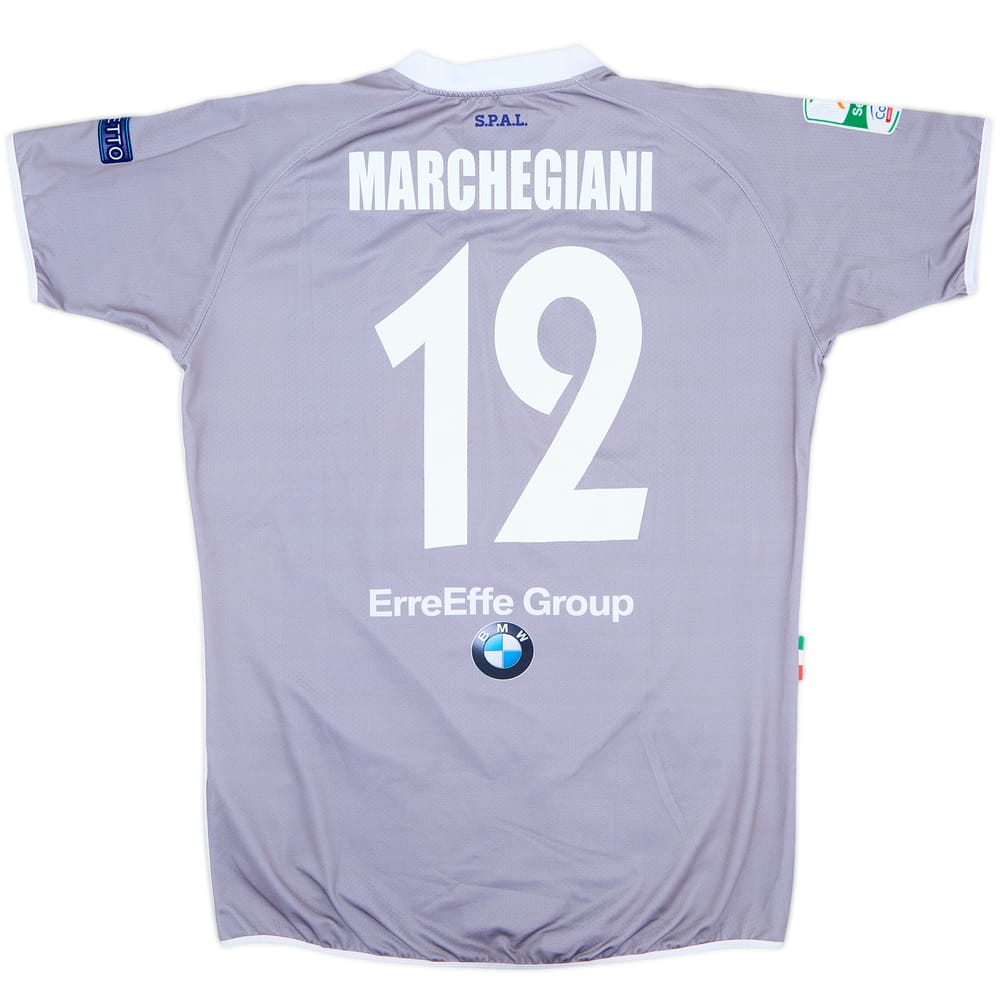 2016-17 SPAL Match Issue Third/GK Shirt Marchegiani #12
