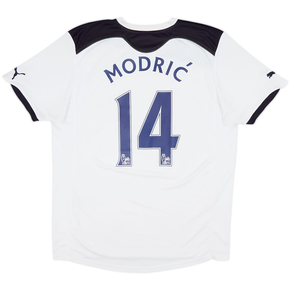 2010-11 Tottenham Home Shirt Modric #14 - 6/10 - (M)
