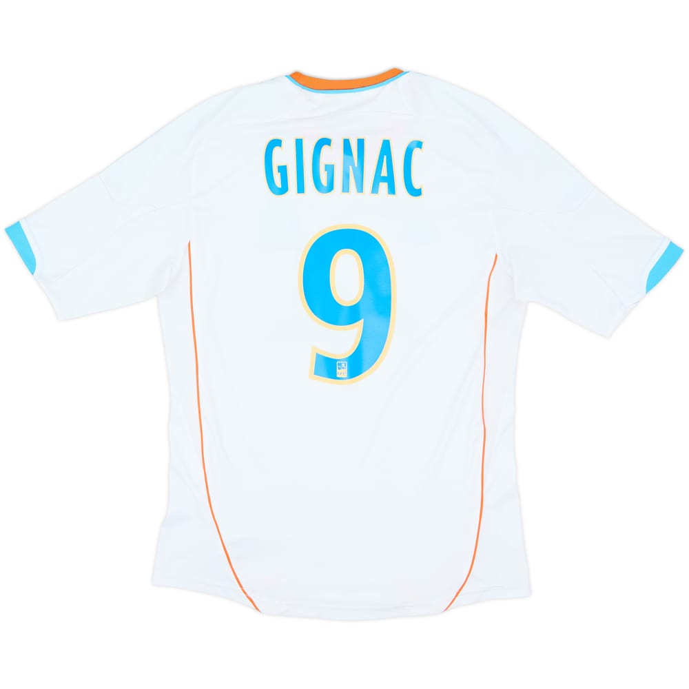 2012-13 Olympique Marseille Home Shirt Gignac #9 - 6/10 - (S)