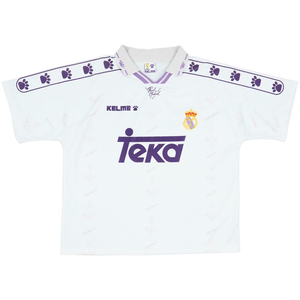 1994-96 Real Madrid Home Shirt - 5/10 - (XL)