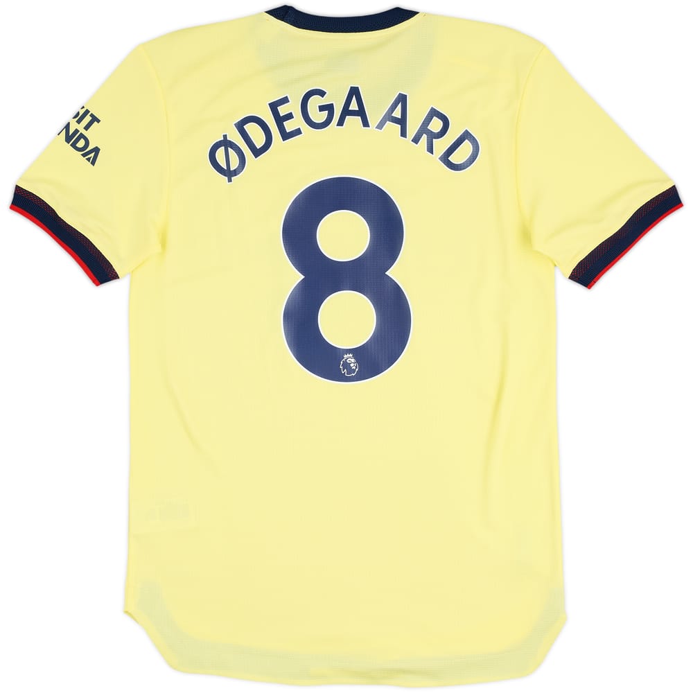 2021-22 Arsenal Authentic Away Shirt Odegaard #8 - 9/10 - (S)