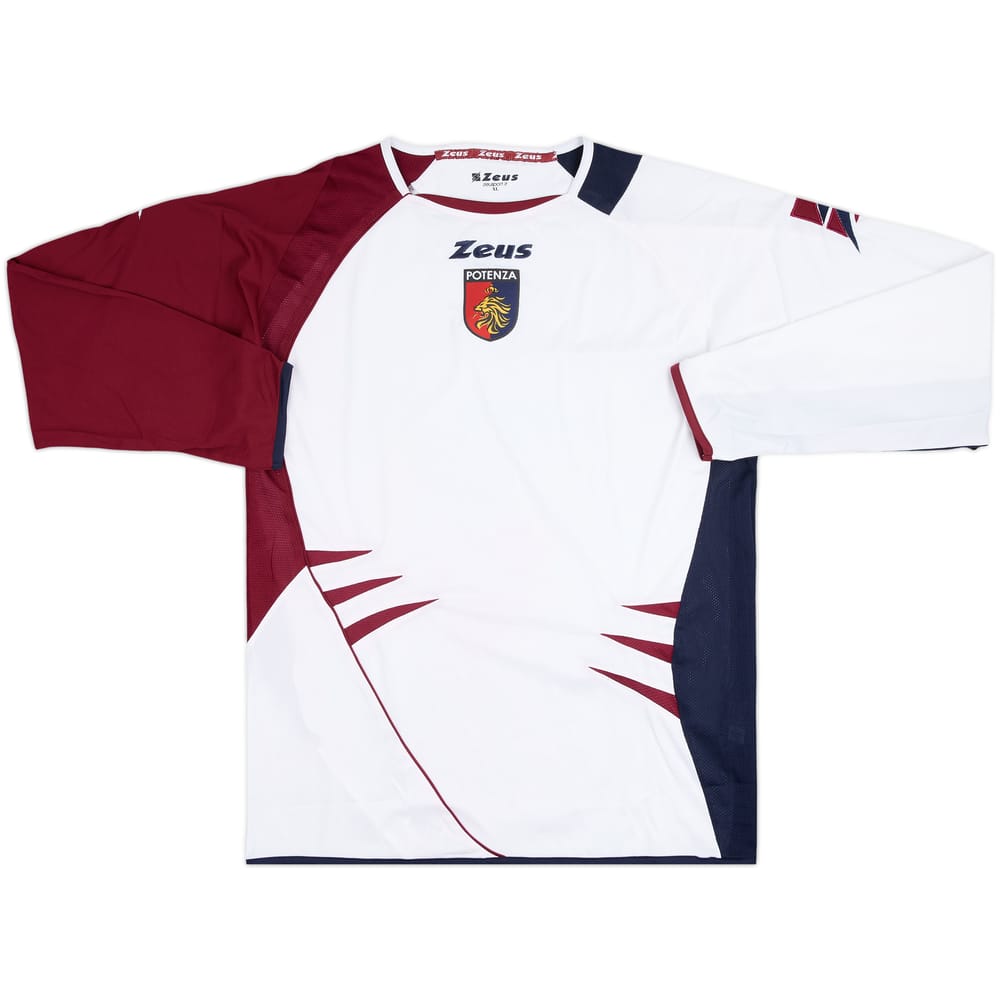 2011-12 Potenza Calcio Away L/S Shirt - 10/10 - (XL)