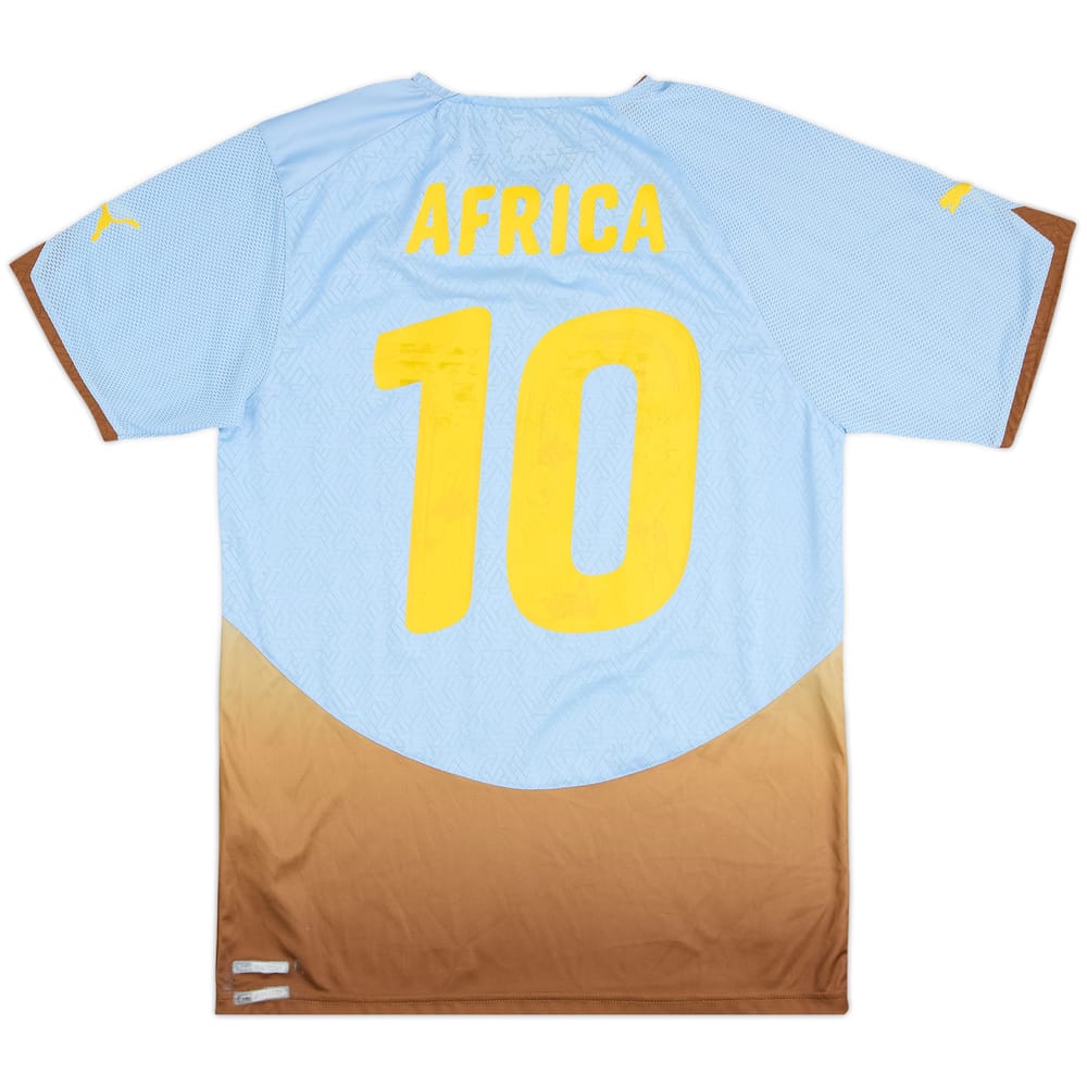 2010-11 África Unidad Edición Especial Tercera Camiseta África #10 - 6/10 - (M)