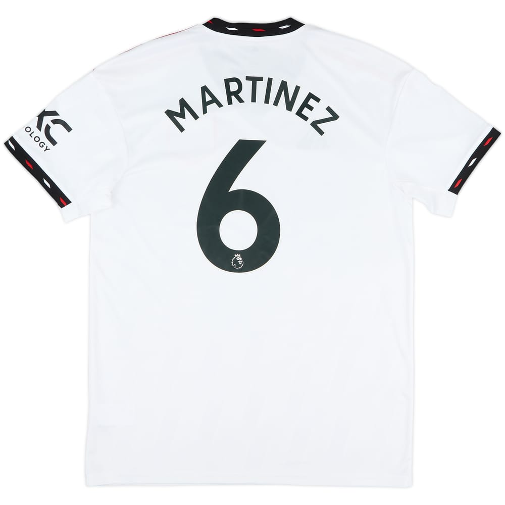2022-23 Manchester United Away Shirt Martinez #6 - 10/10 - (L)