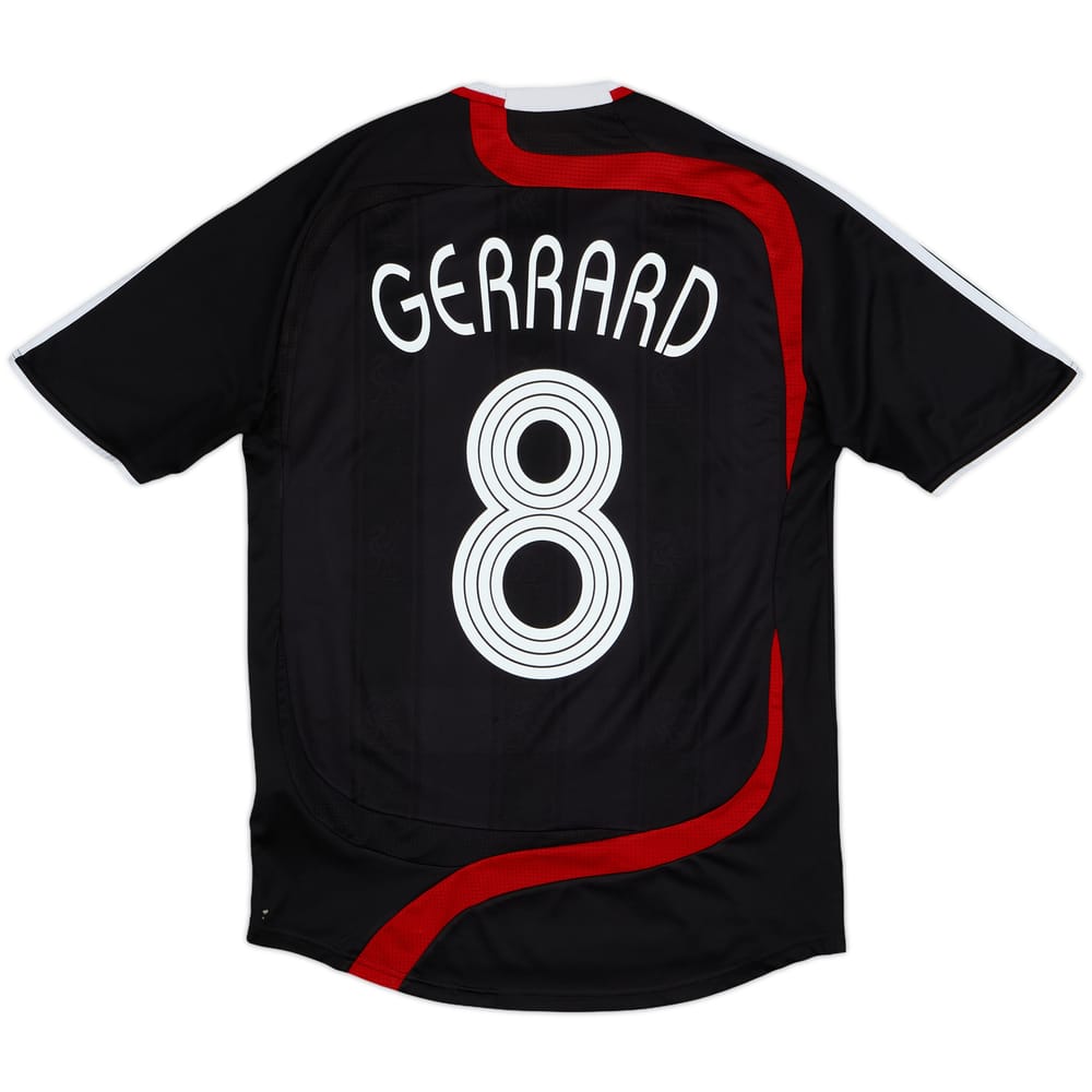 2007-08 Liverpool Third Shirt Gerrard #8 - 7/10 - (S)
