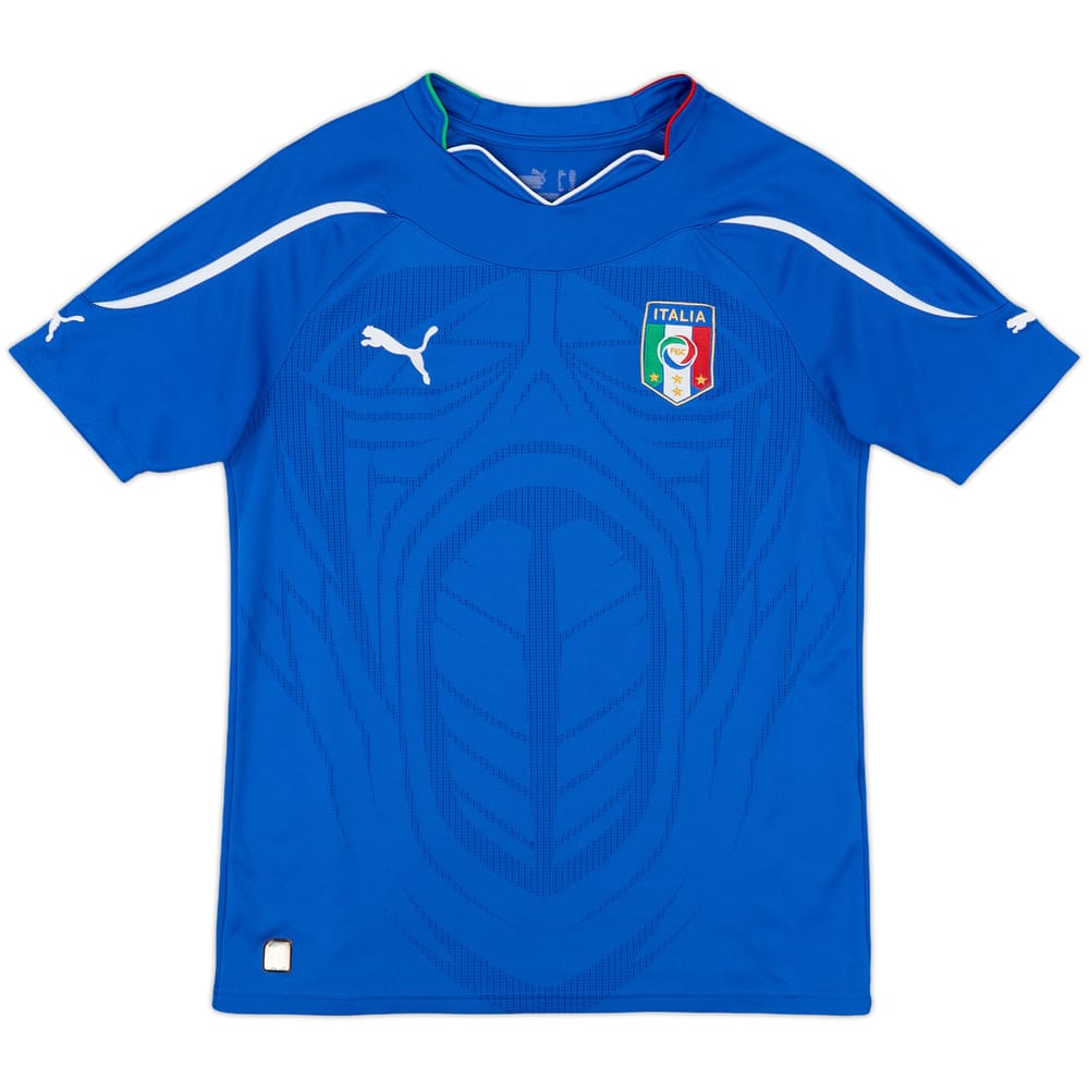 2010-12 Italy Home Shirt - 9/10 - (XL.Boys)