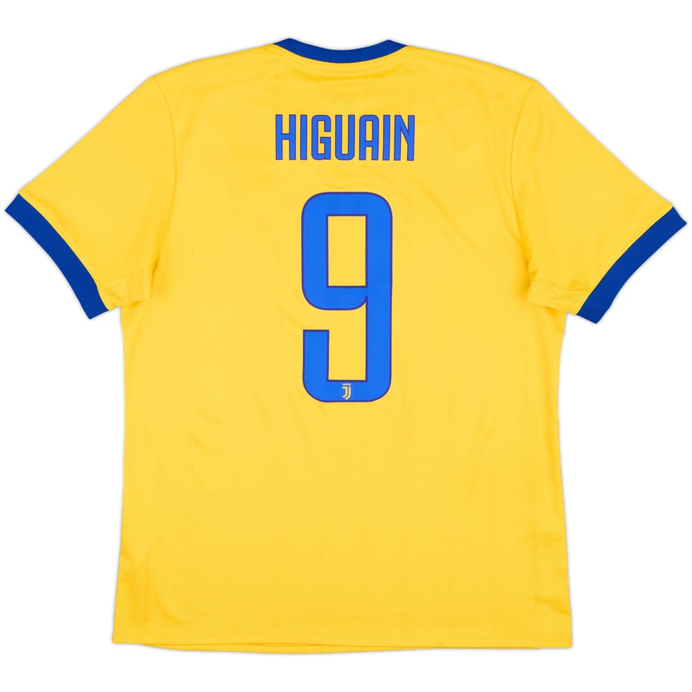 2017-18 Juventus Away Shirt Higuain #9 - 8/10 - (L)