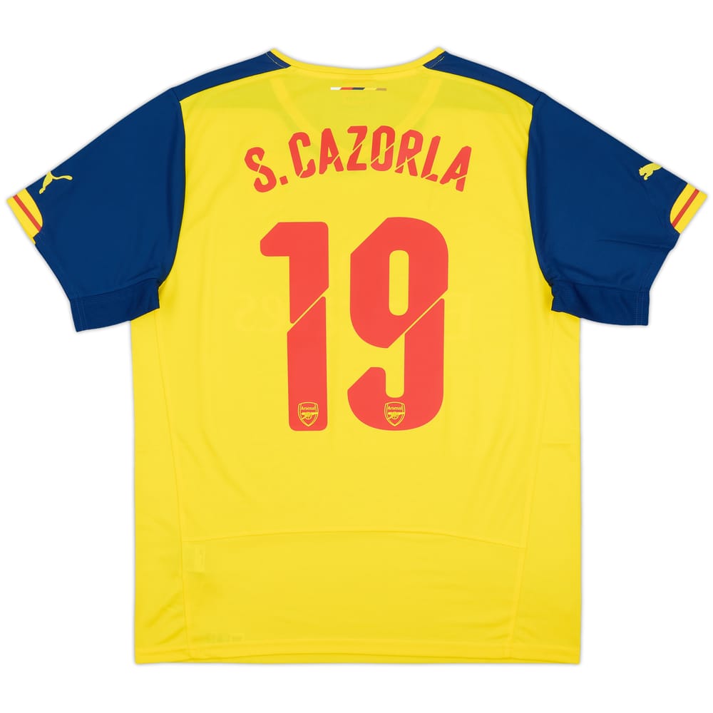 2014-15 Arsenal Away Shirt S.Cazorla #19 - 8/10 - (L)