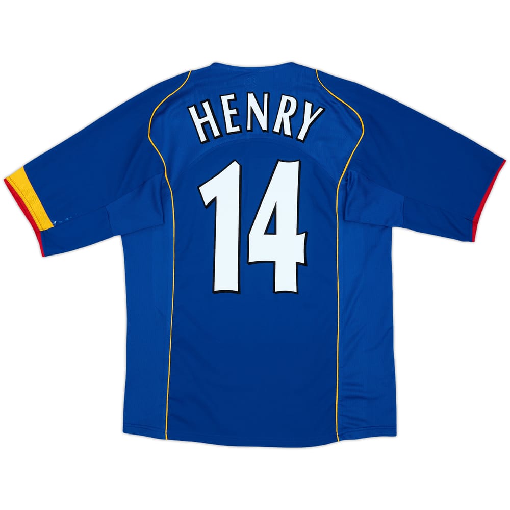 2004-06 Arsenal Away Shirt Henry #14 - 8/10 - (M)