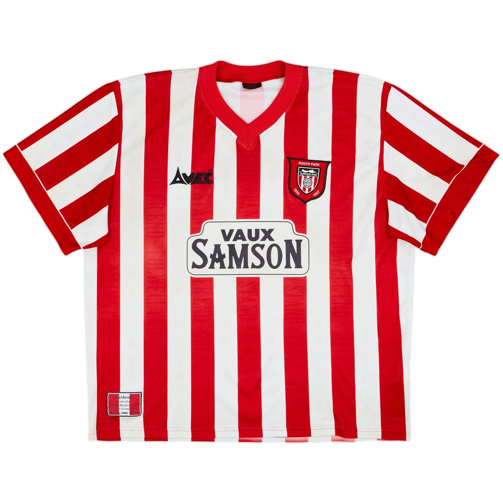1996-97 Sunderland Home Shirt - 7/10 - (3XL)