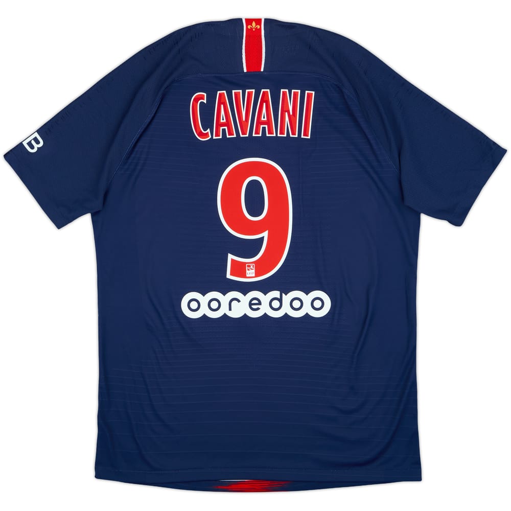 2018-19 Paris Saint-Germain Player Issue Home Shirt Cavani #9 - 9/10 - (L)