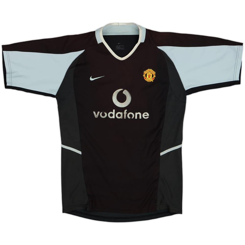 2002-04 Manchester United GK Shirt - 8/10 - (XL.Boys)