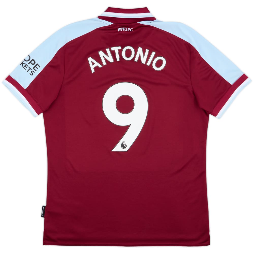 2021-22 West Ham Home Shirt Antonio #9 - 6/10 - (L)