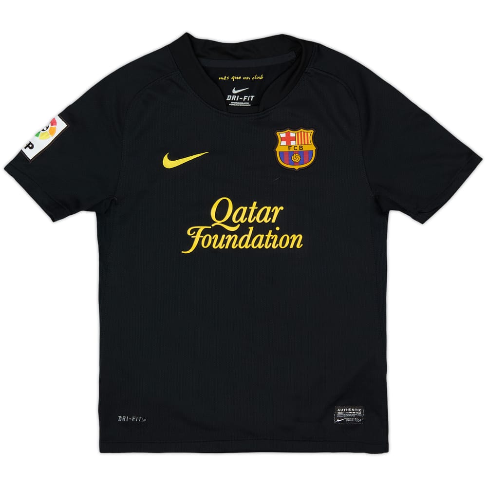 2011-12 Barcelona Away Shirt - 8/10 - (S.Boys)