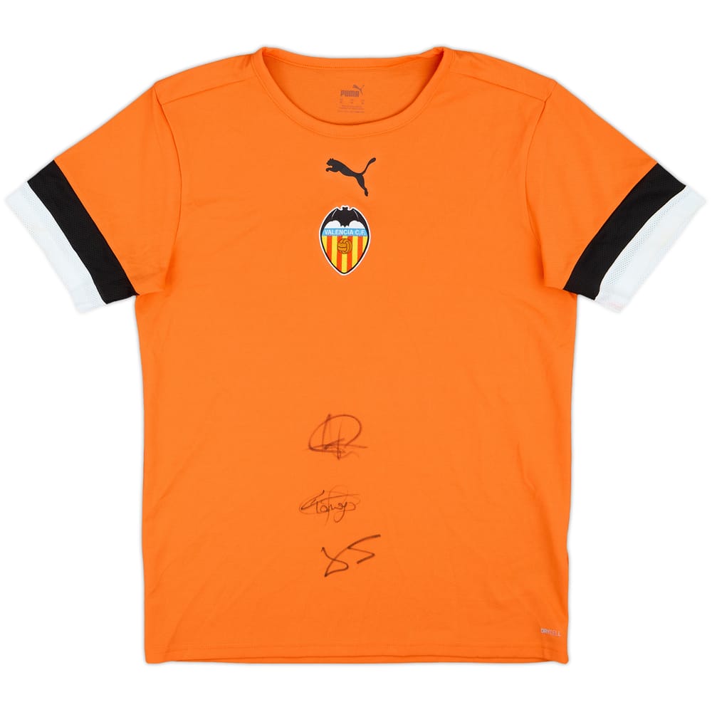 2024-25 Valencia Signed Puma Training Shirt - 9/10 - (M)