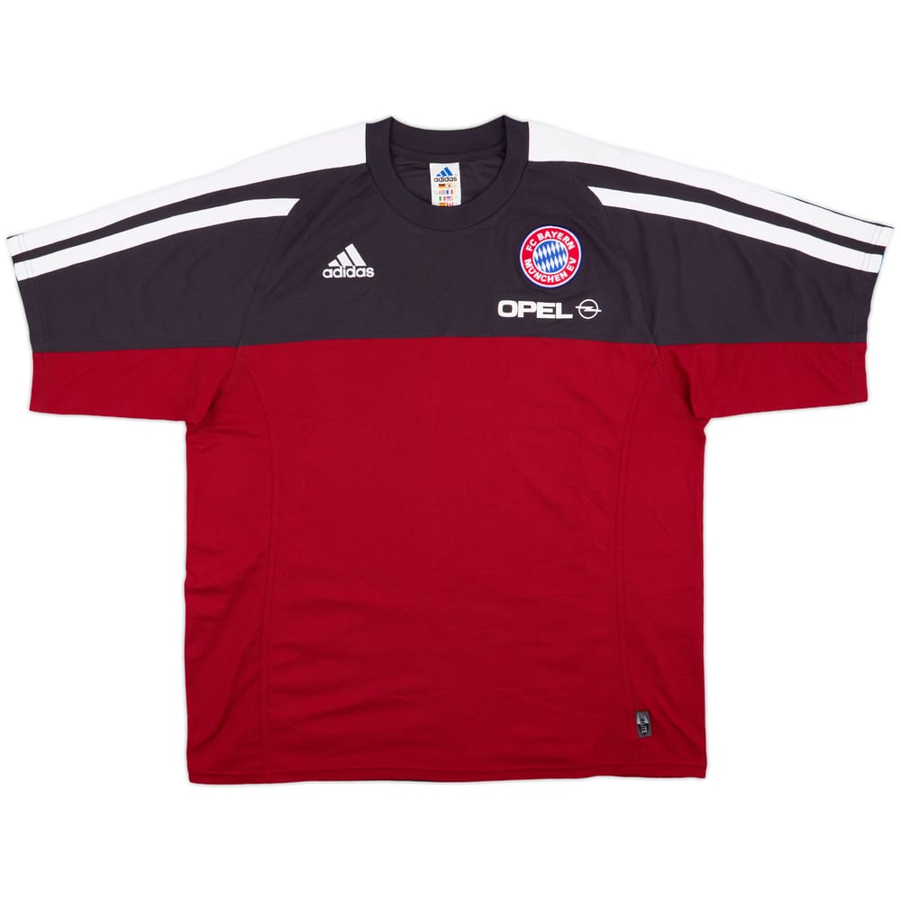 2001-02 Bayern Munich adidas Training Shirt - 8/10 - (L)