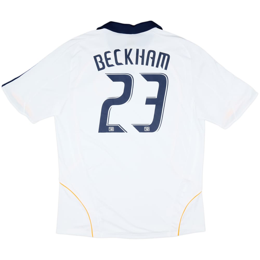2007-08 LA Galaxy Home Shirt Beckham #23 - 4/10 - (XL)