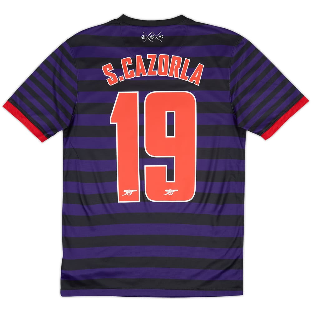 2012-13 Arsenal Away Shirt S.Cazorla #19 - 8/10 - (S)