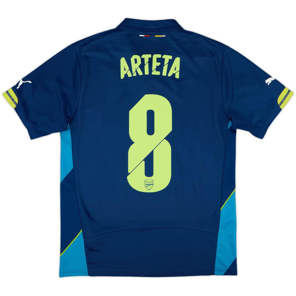 2014-15 Arsenal Third Shirt Arteta #8 - 9/10 - (S)