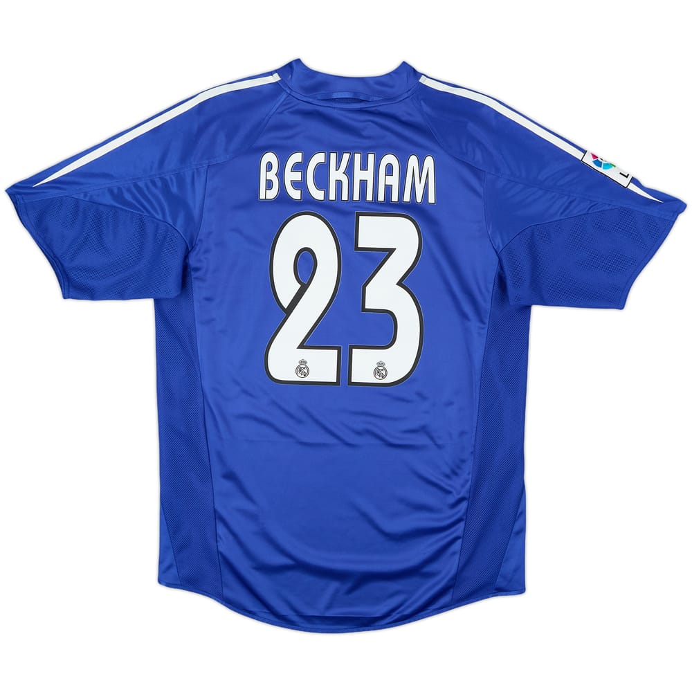 2004-05 Real Madrid Third Shirt Beckham #23 - 8/10 - (S)