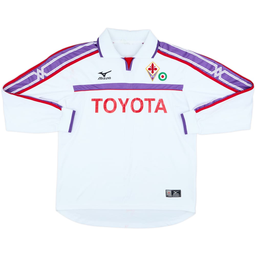 2001-02 Fiorentina Away L/S Shirt - 6/10 - (L)