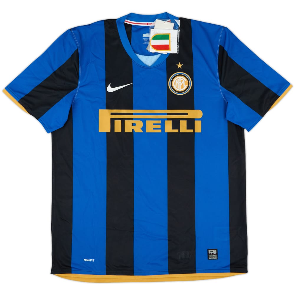 2008-09 Inter Milan Home Shirt (L)
