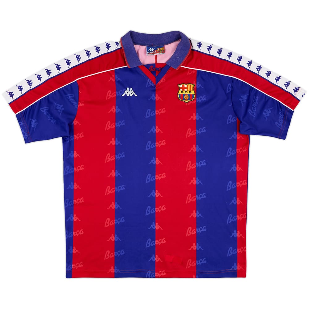 1992-95 Barcelona Home Shirt - 8/10 - (XL)