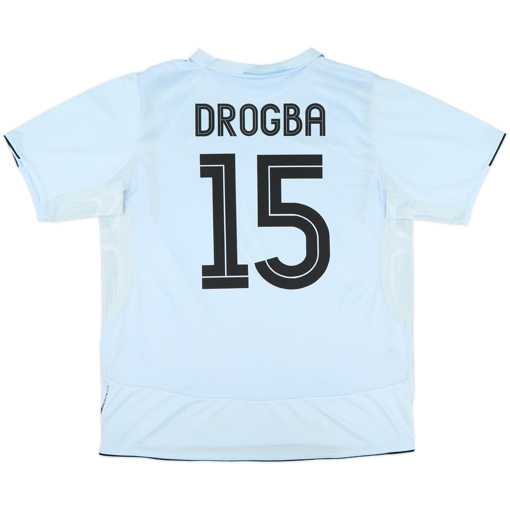 2005-06 Chelsea Away Shirt Drogba #15 - 9/10 - (XXL)