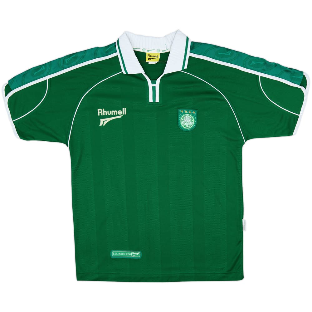 2001-02 Palmeiras Home Shirt #10 - 9/10 - (L)