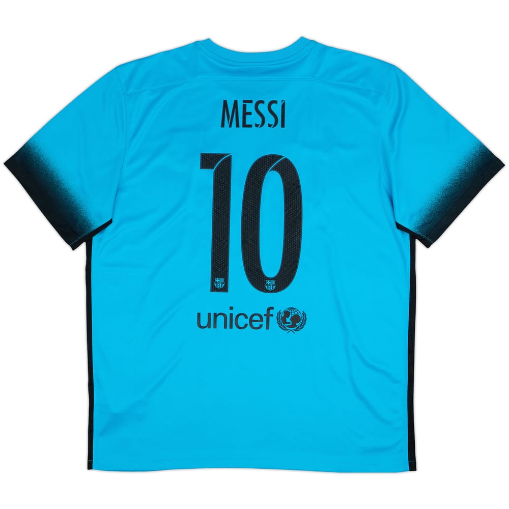 2015-16 Barcelona Third Shirt Messi #10 - 10/10 - (XL)