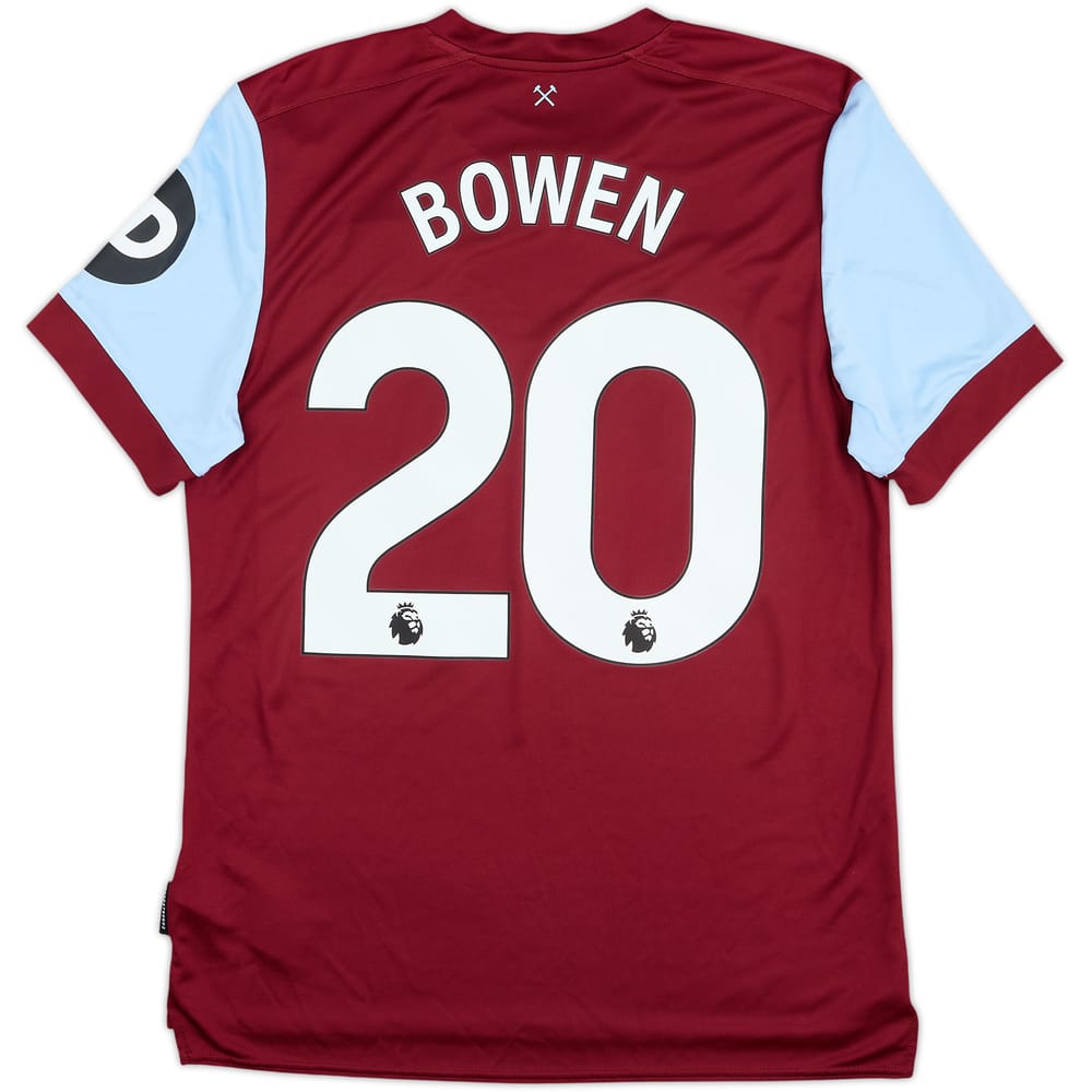 2023-24 West Ham United Home Shirt Bowen #20 - 9/10 - (L)