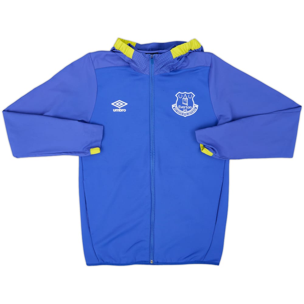 2015-16 Everton Umbro Hooded Track Jacket - 8/10 - (S)
