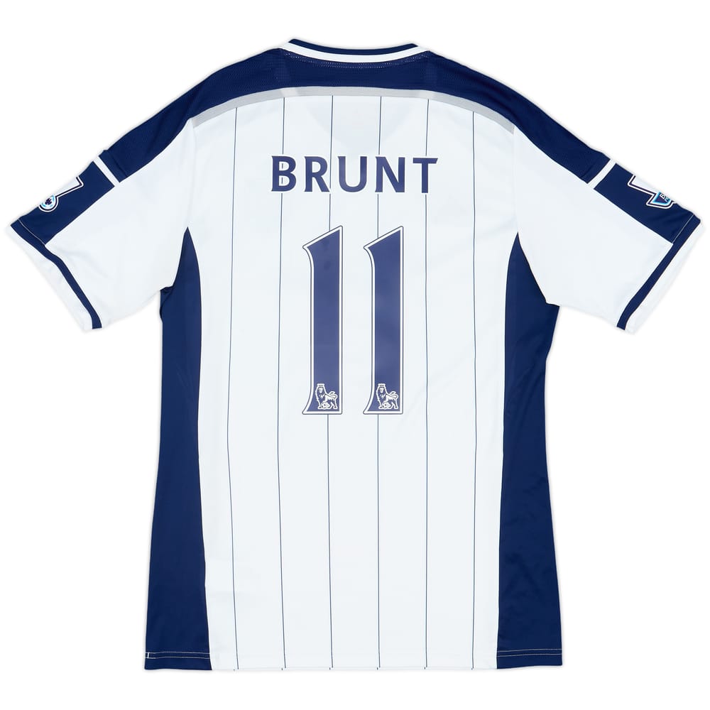 2014-15 West Brom Home Shirt Brunt #11 - 7/10 - (L)