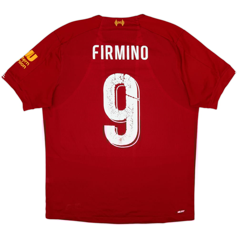 2019-20 Liverpool Home Shirt Firmino #9 - 4/10 - (L)