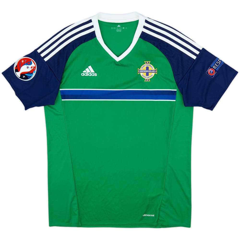 2016-17 Northern Ireland Home Shirt - 10/10 - (M)
