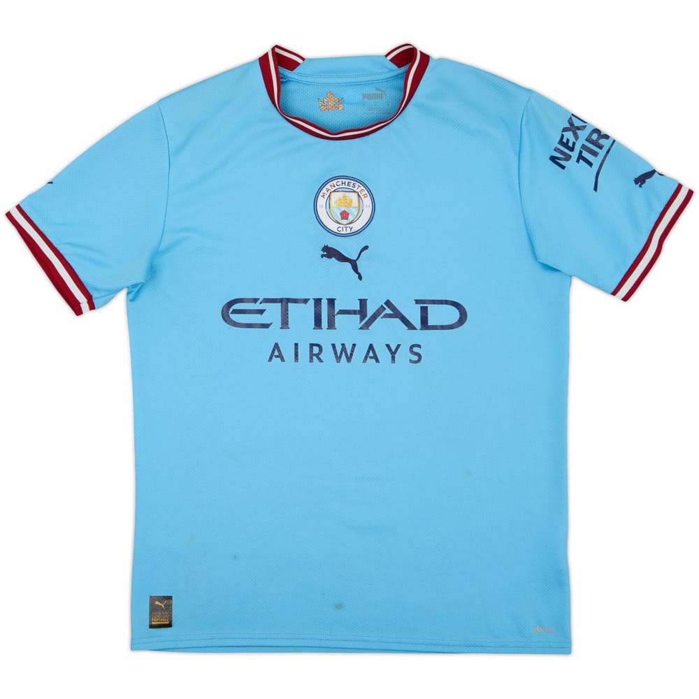 2022-23 Manchester City Home Shirt - 5/10 - (M)