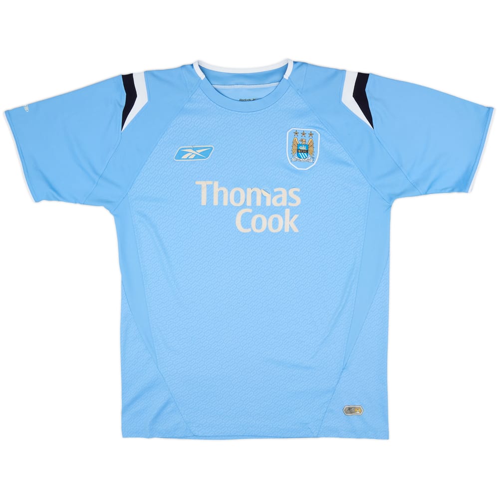 2004-05 Manchester City Home Shirt - 4/10 - (L)
